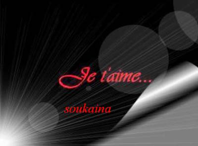 je t'aime soukaina